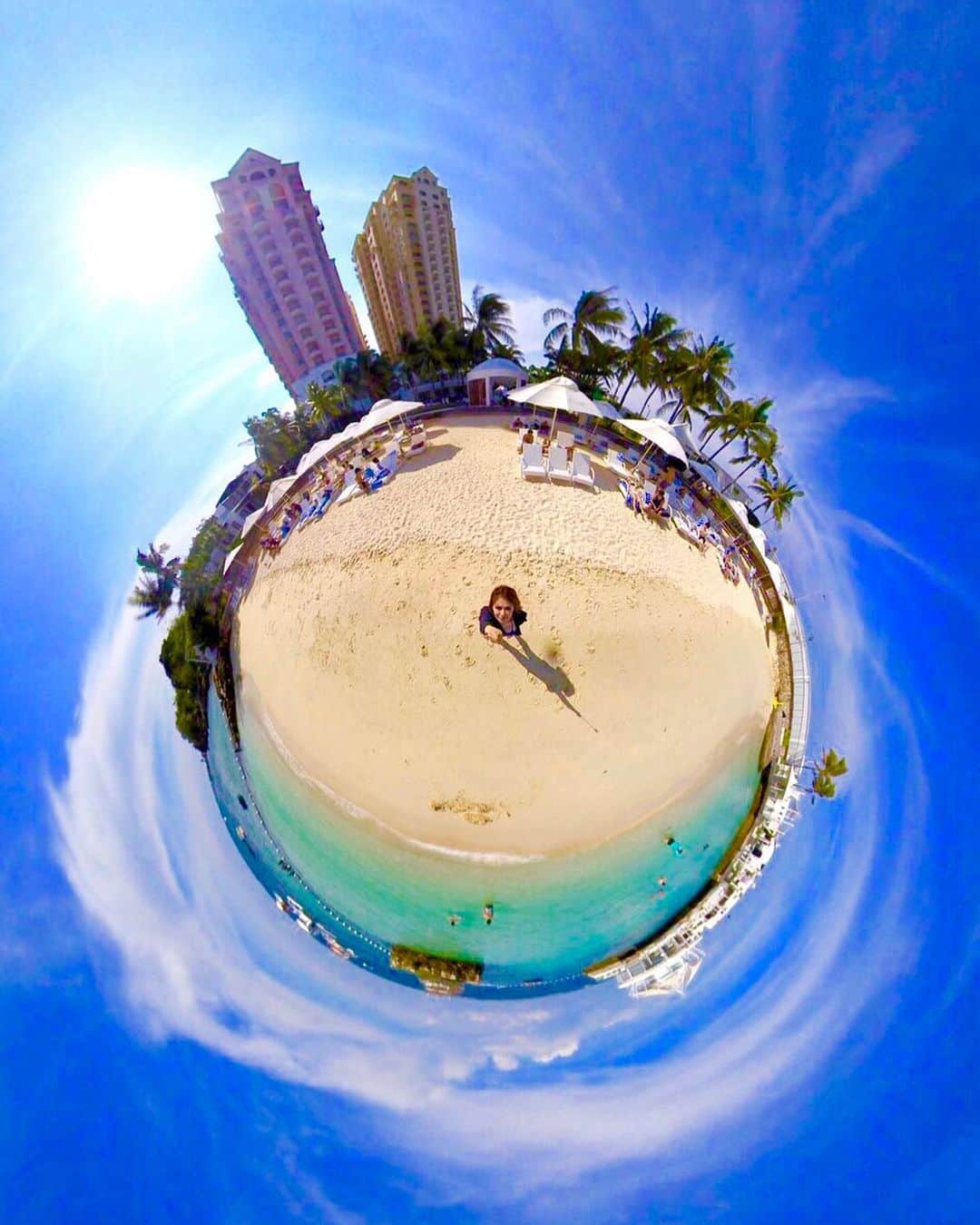 金山睦さんのインスタグラム写真 - (金山睦Instagram)「#360°camera in  CEBU 🏖」8月18日 20時15分 - kanayama_chika