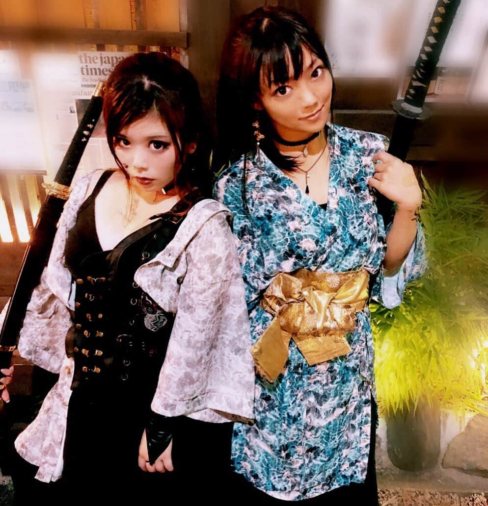 兼田玲菜さんのインスタグラム写真 - (兼田玲菜Instagram)「#niitu #fashion #brand #Costume #sword #blade #action #stage #Performa #theater #model #Ayano  #girl #新津祥太 #殺陣師」8月18日 21時04分 - renakaneta4_samurai
