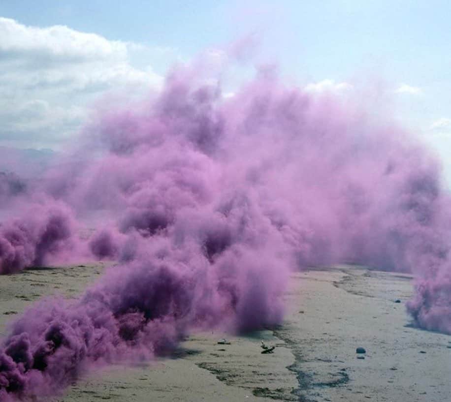 パット・マグラスさんのインスタグラム写真 - (パット・マグラスInstagram)「SMOKE ON THE HORIZON ⚡⚡⚡ Judy Chicago, Purple Atmosphere, 1969 ⚡⚡⚡ #patmcgrathlabs #inspiration」8月18日 21時01分 - patmcgrathreal