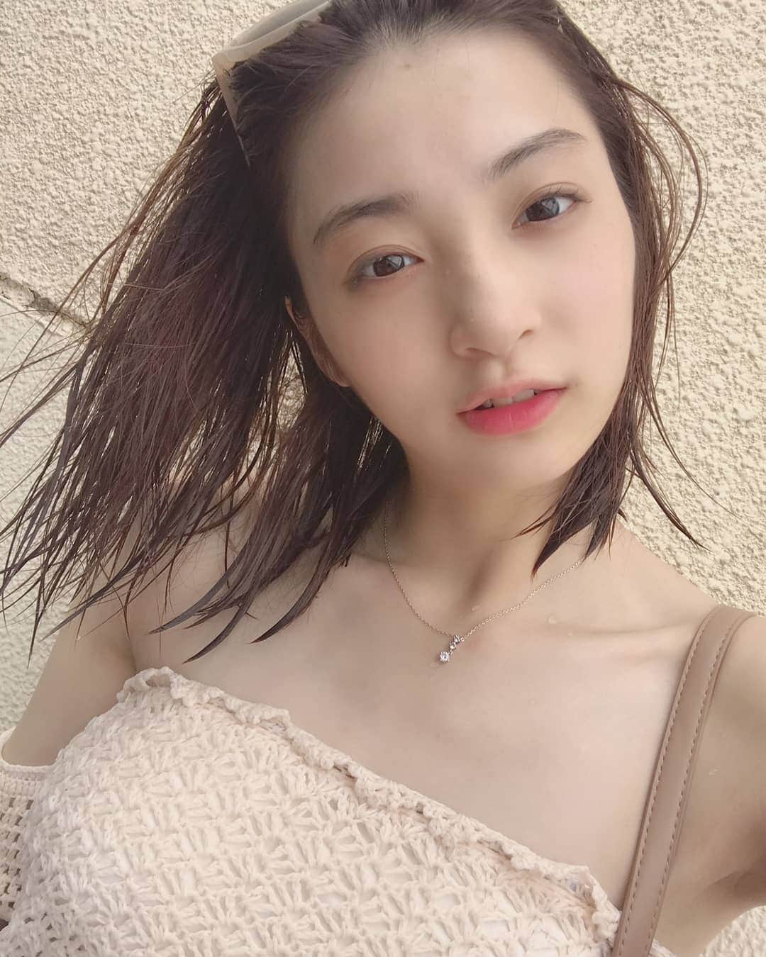 山本花織のインスタグラム：「． 甥っ子とこの前プール行ってきた☺︎」