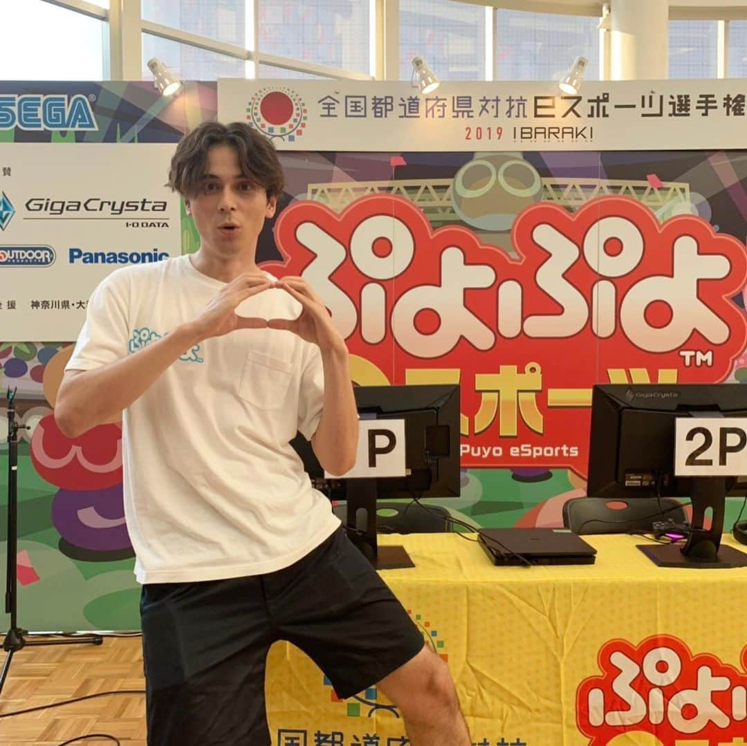 岡本至恩さんのインスタグラム写真 - (岡本至恩Instagram)「eスポーツのぷよぷよの神奈川県代表決定戦のMCをさせて頂きました！ 選手の皆さんお疲れ様でした。 そして優勝したぴぽにあさん、神奈川県代表として10月の国体頑張ってください🔥 応援に見に来てくれた方々もありがとうございました😊 . #eスポーツ #ぷよぷよ #勝手にぷよぷよポーズ」8月18日 21時13分 - seanokmt