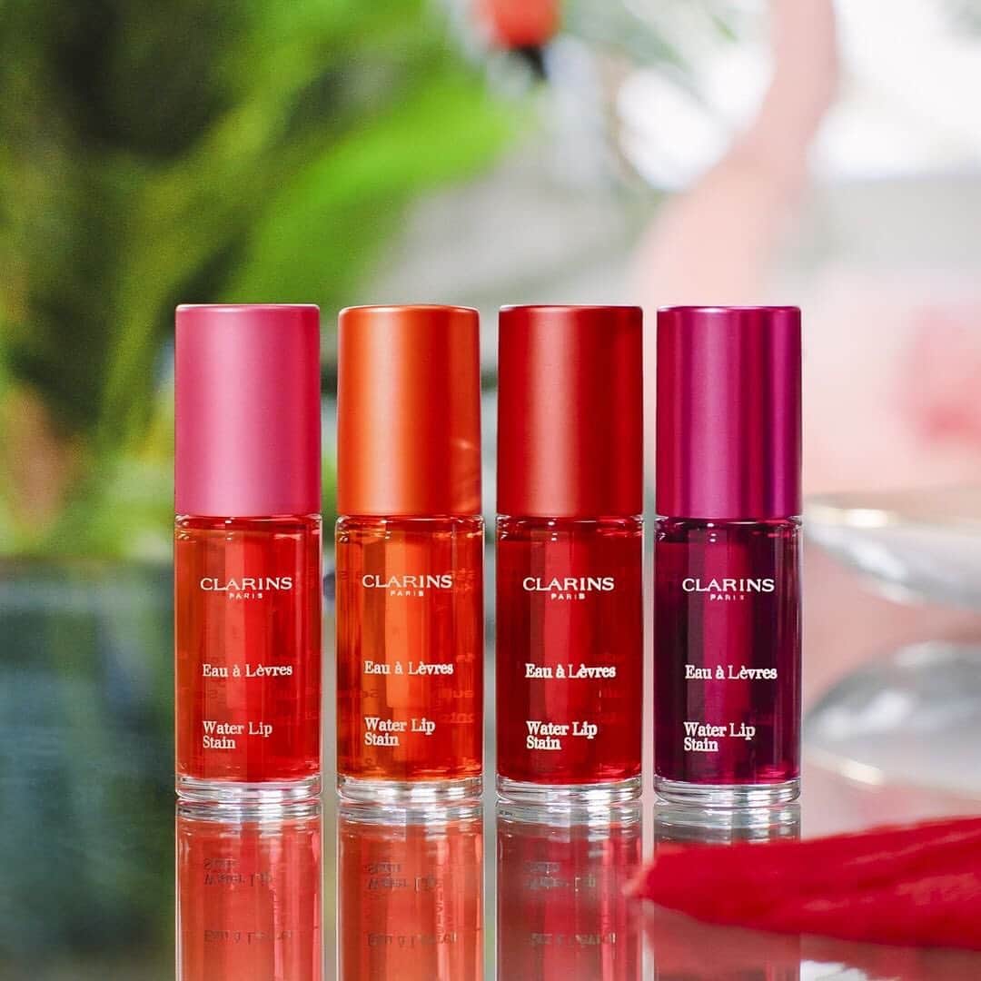 Clarins Middle Eastさんのインスタグラム写真 - (Clarins Middle EastInstagram)「جهزنا أصباغ واتر ليب ستاين لعطلة صيف مميزة  We're lining up the Water Lip Stains for great summer vacation.☀️ ☀️ ☀️ 📸 from @clarinsuk  #WaterLipStains」8月18日 21時15分 - clarinsmiddleeast