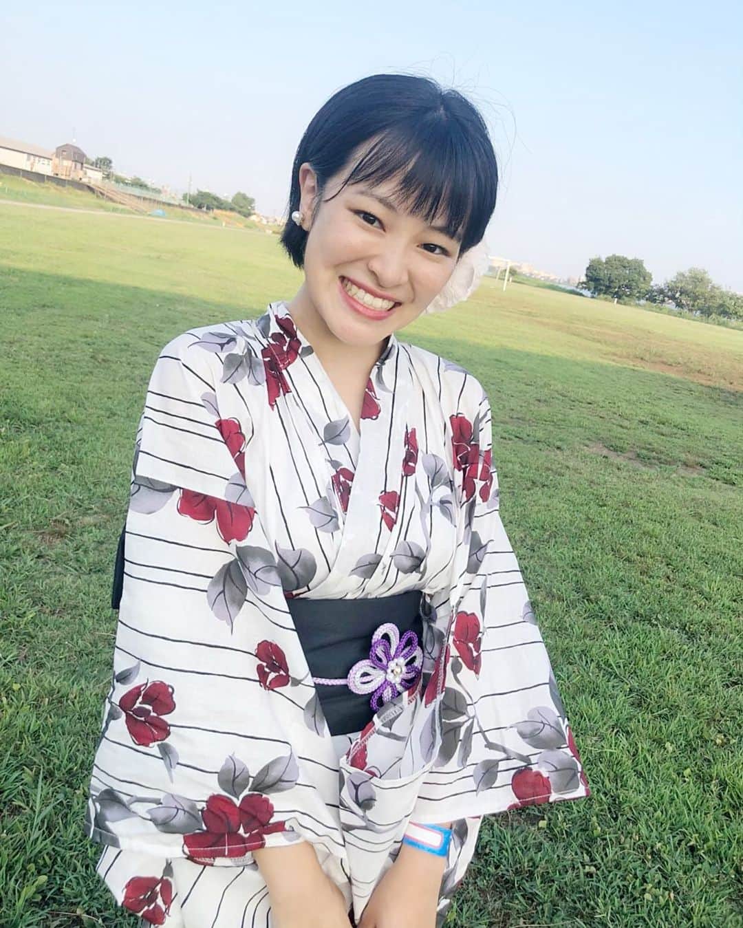 のインスタグラム：「#summer #park #tokyo #tamagawa #yukata #barbecue #bbq」