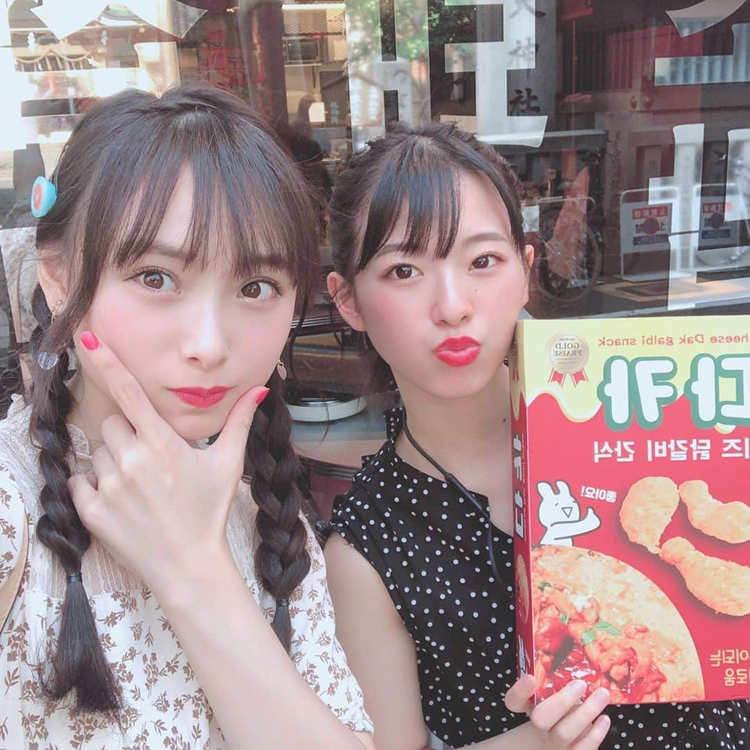 梅山恋和さんのインスタグラム写真 - (梅山恋和Instagram)「#557 #ここみらい☺️ #お久しぶり #らぶらぶ❤️ #変顔 #プリクラ #おもち映え」8月18日 21時58分 - cocona_umeyama