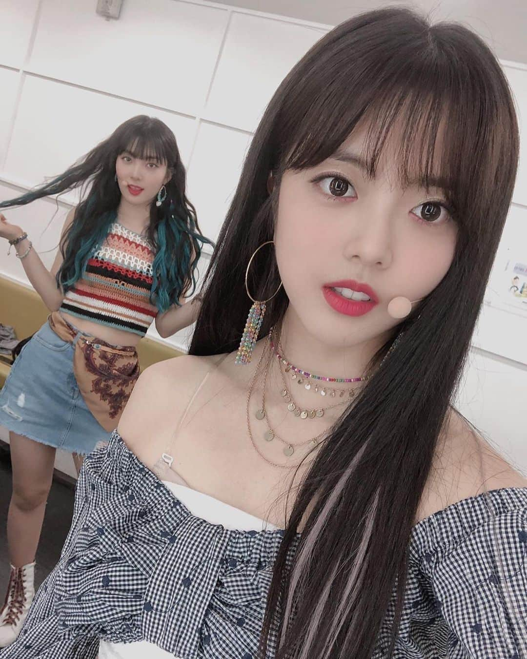 チ・スヨンさんのインスタグラム写真 - (チ・スヨンInstagram)「🌸 ▬ SUYEON TWITTER UPDATE: 맏내 + 막내 ☁️ + 🌙 =☺️ ▬ ENG TRANS: Oldest + Youngest ☁️ + 🌙 =☺️ ▬ © WEKI MEKI ; 20190817 ▬ Weki Meki 2nd Single Album Repackage - WEEK END LOL ▬ #jisuyeon #suyeon #doyeon #yoojung #elly #sei #say #lua #rina #lucy #지수연 #수연 #김도연 #도연 #최유정 #엘리 #정해림 #세이 #이서정 #루아 #리나 #루시 #produce101 #wekimeki #weme #위키미키 #kpopf4f #kpopl4l」8月18日 22時09分 - wemejisuyeon