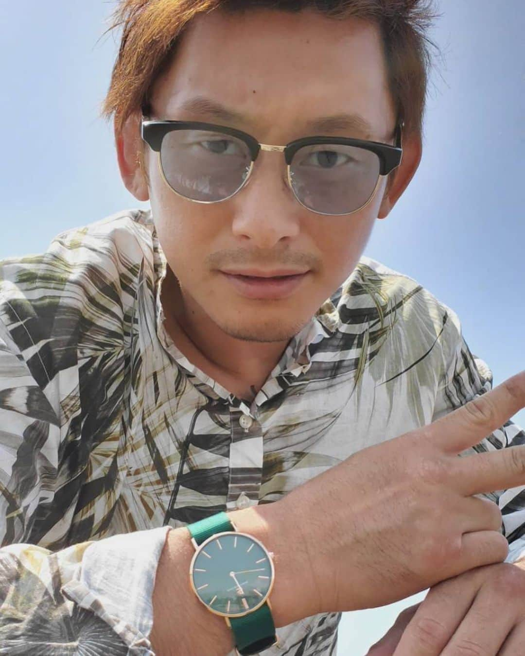 吉永啓之輔さんのインスタグラム写真 - (吉永啓之輔Instagram)「今日の時計✌️ ハッシュタグは、 #4bwatches#腕時計#時計#4B#時計好き#啓之輔  クーポンコードは、 【keinosuke91】 ご使用で10パーセントオフになります👍」8月18日 23時41分 - keinosuke91