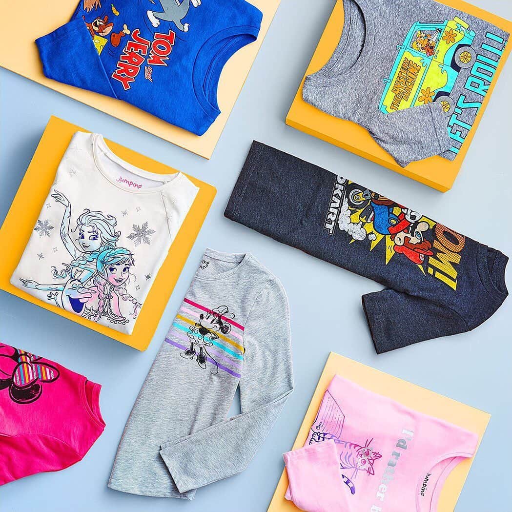 ロック&リパブリックのインスタグラム：「Find the perfect character tees for your little characters + get $10 off your back-to-school purchase of $50 or more. Today only! #Kohls」