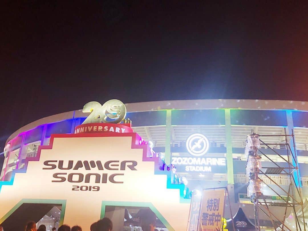 のインスタグラム：「💥💥💥 #summersonic2019  #summersonic #サマソニ」