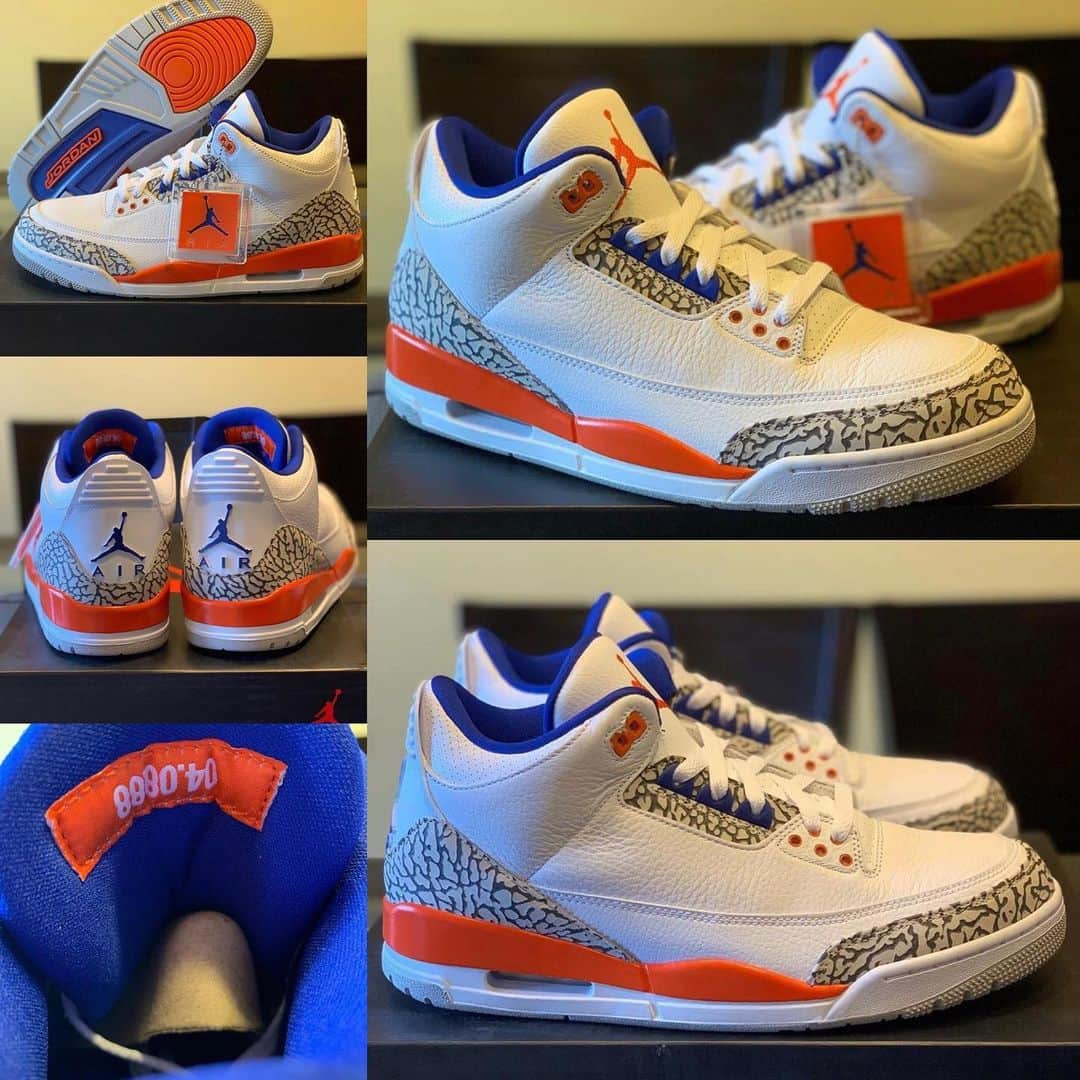 jordandepotさんのインスタグラム写真 - (jordandepotInstagram)「🗓 Release Reminder: Knicks 3s are slated to drop Sept 21st. ROCK or STOCK? ⠀」8月19日 9時32分 - jordandepot