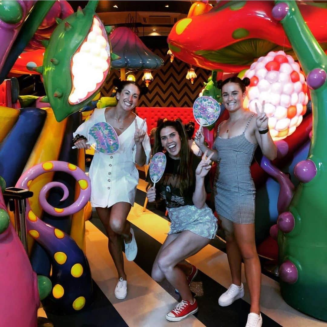 KAWAII MONSTER CAFEさんのインスタグラム写真 - (KAWAII MONSTER CAFEInstagram)「Everyone’s smiles make us feel happier‼️love to see your happy🌈 Repost from @alicia_quirk Thank you for coming💚💙💛💜🧡❤️🥇 #kawaiimonstercafe #monstercafe #カワイイモンスターカフェ  #destination #tokyo #harajuku #shinuya #art #artrestaurant #colorful #color #pink #cafe #travel #trip #traveljapan #triptojapan #japan #colorfulfood #rainbow #rainbowcake #rainbowpasta #strawberry #pancakes #takeshitastreet #harajukustreet #harajukugirl #tokyotravel #onlyinjapan #hellokitty」8月19日 9時54分 - kawaiimonstercafe