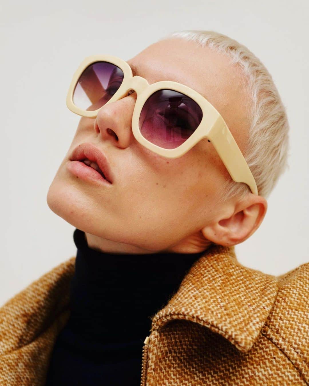 マーティン グラントのインスタグラム：「MARTIN GRANT Resort SS20 Look 12 Tweed Jacket.」