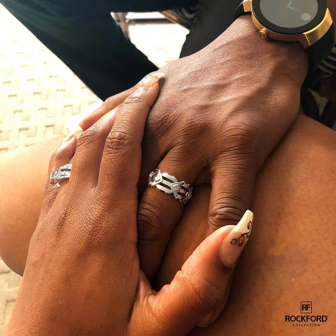 STYLE4GUYSのインスタグラム：「Kick-Ass Men’s Gold Wedding Bands with Diamonds by @rockfordcollection🔥 _ Tag someone who would love this. Shop at www.rockfordcollection.com Handcrafted in New York. 🌎 Free International Shipping.」
