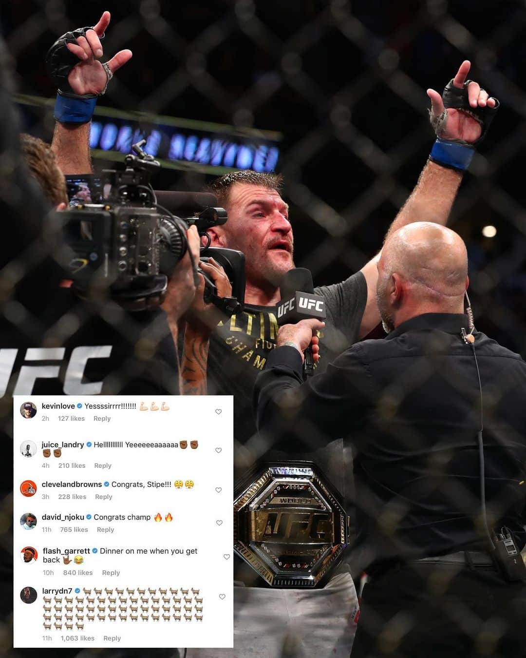 UFCさんのインスタグラム写真 - (UFCInstagram)「Comments from The Land. #UFC241」8月19日 3時10分 - ufc