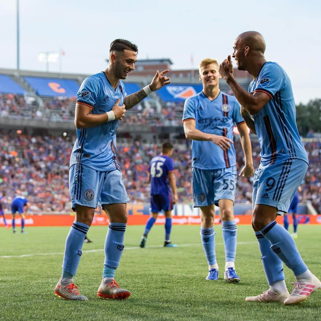 ニューヨーク・シティFCさんのインスタグラム写真 - (ニューヨーク・シティFCInstagram)「🇦🇷🕺🇧🇷」8月19日 3時05分 - nycfc