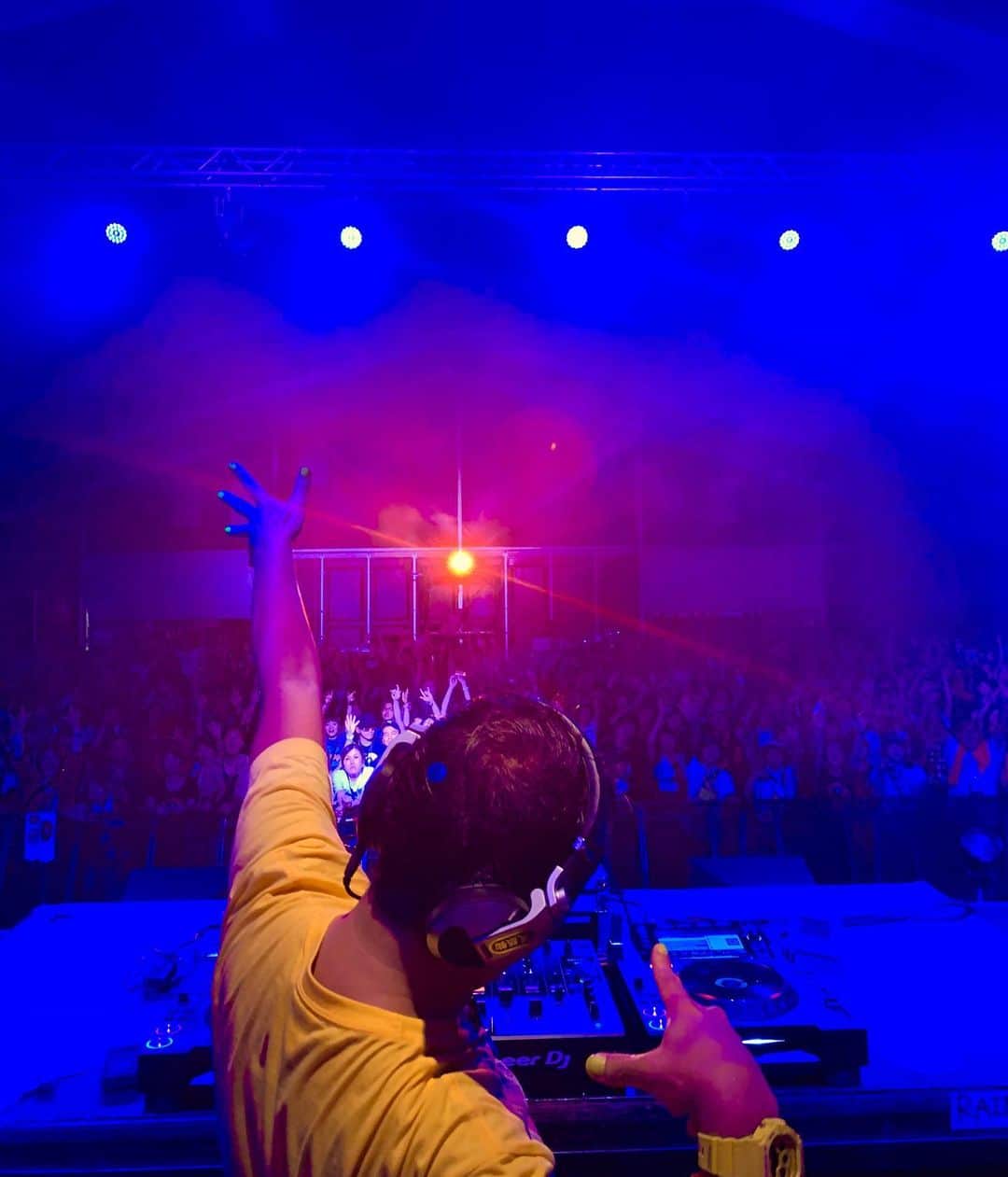 石野卓球さんのインスタグラム写真 - (石野卓球Instagram)「SoniXation@Rising Sun Rock Festival 2019」8月19日 3時21分 - takkyuishino