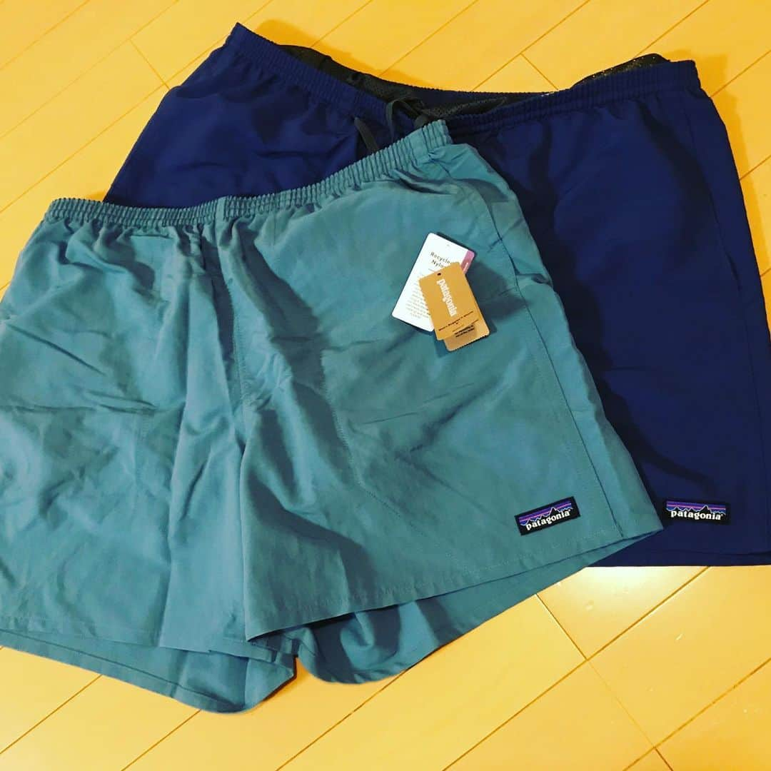 ミノルクリスさんのインスタグラム写真 - (ミノルクリスInstagram)「暑すぎて今頃買ったのです。 #patagoniabaggies  #パタゴニアバギーズショーツ  #パタゴニア  #patagonia  #camping  #キャンプコーデ」8月19日 3時44分 - djminoruchris