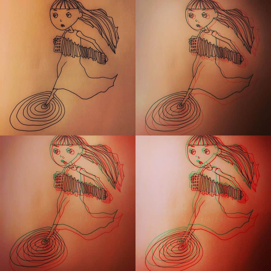 小春のインスタグラム：「#illustration」
