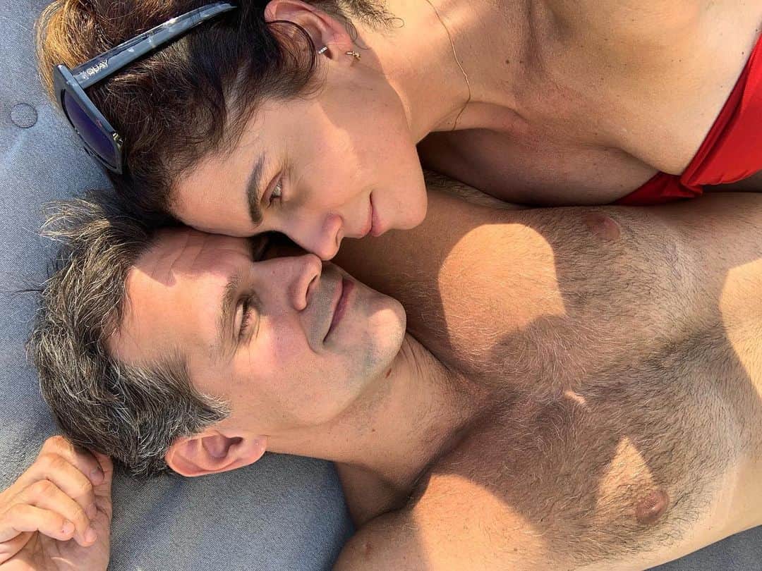Giovanna Antonelliのインスタグラム：「Melhor fim de tarde.... cum meu amô!!! ♥️♥️」