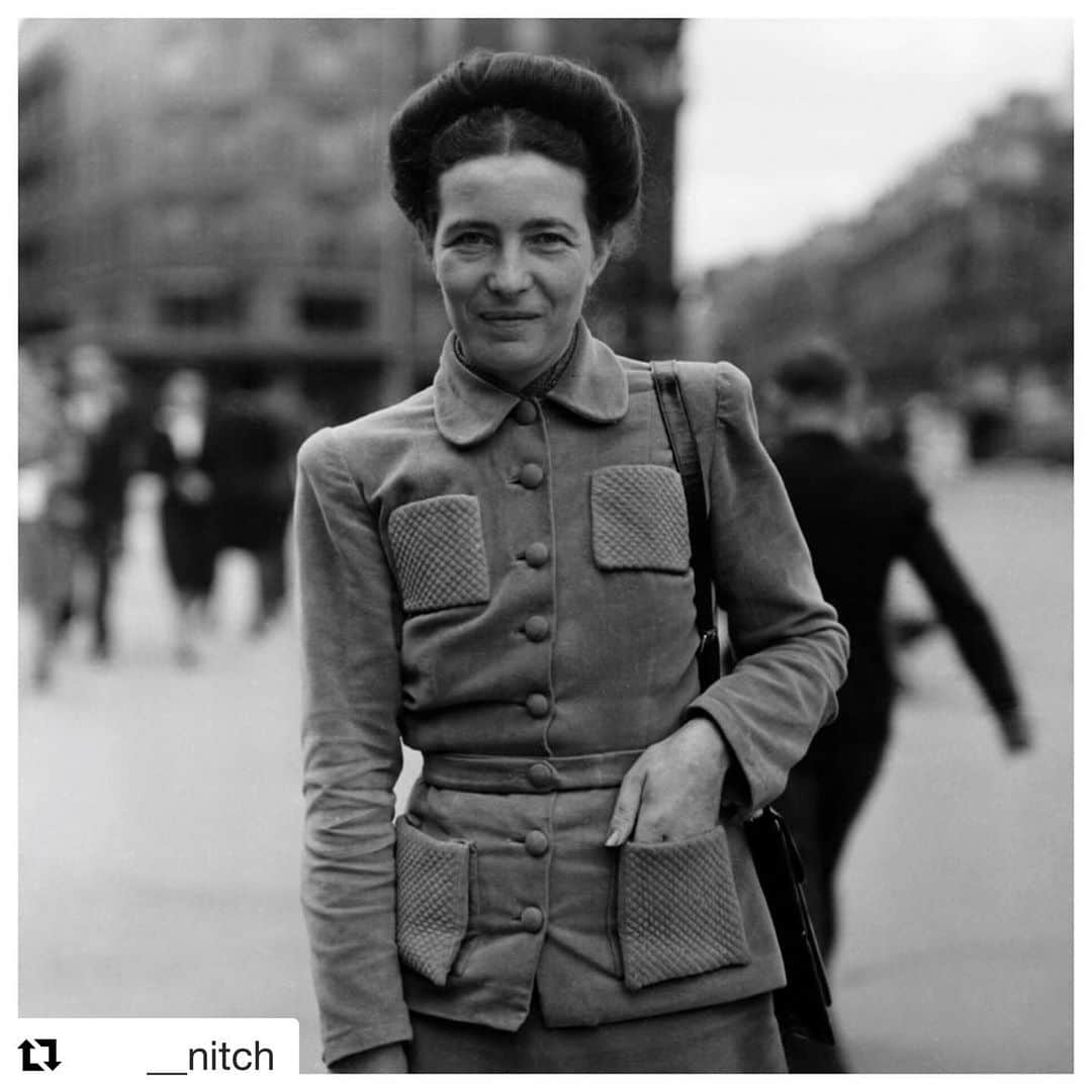 ミシェル・フォーブスさんのインスタグラム写真 - (ミシェル・フォーブスInstagram)「・・・ Simone de Beauvoir // "Whatever the country...man was everywhere crushed by technology, made a stranger to his own work, imprisoned, forced into stupidity. The evil all arose from the fact that he had increased his needs rather than limited them... As long as fresh needs continued to be created, so new frustrations would come into being. When had the decline begun? The day knowledge was preferred to wisdom and mere usefulness to beauty... Only a moral revolution...not a social or political revolution...only a moral revolution would lead man back to his lost truth."」8月19日 6時16分 - iammichelleforbes