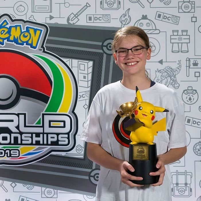 Pokémonさんのインスタグラム写真 - (PokémonInstagram)「Champion discovered! 🏆 Our 2019 #PokemonTCG Senior Division World Champion is Kaya Lichtleitner!」8月19日 6時27分 - pokemon