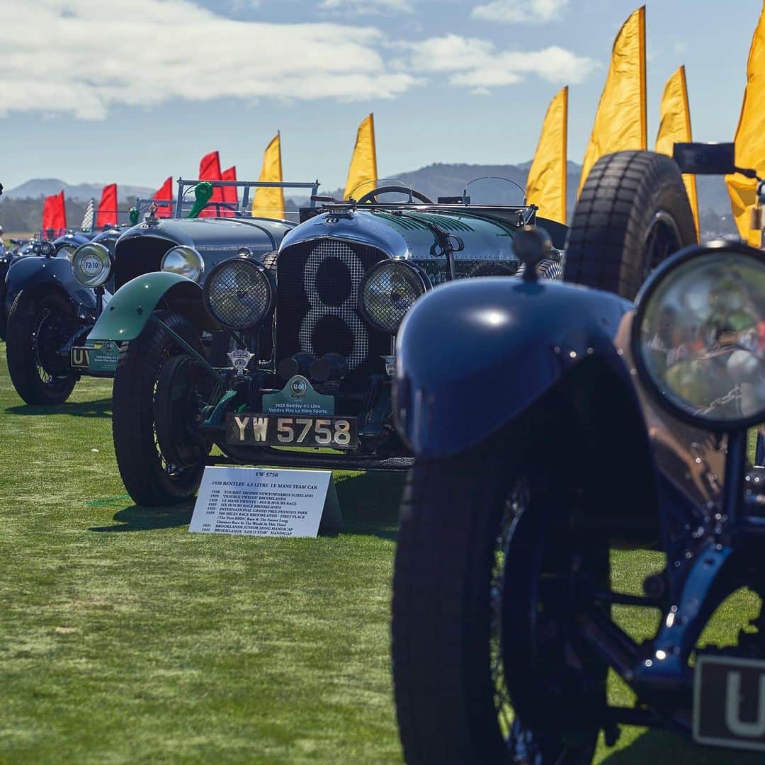 ベントレーさんのインスタグラム写真 - (ベントレーInstagram)「There are more famous Bentleys at the #PebbleBeachConcours than ever before - including the three most iconic Speed Six models, one of which won Le Mans twice, and three of only four Team Blowers in the world. Beautiful cars from across the company's 100 year history are on display, and our six class winners are in the running for the "Best in Show" grand prize.  #MontereyCarWeek #Bentley100Years @pebblebeachconcours」8月19日 7時03分 - bentleymotors