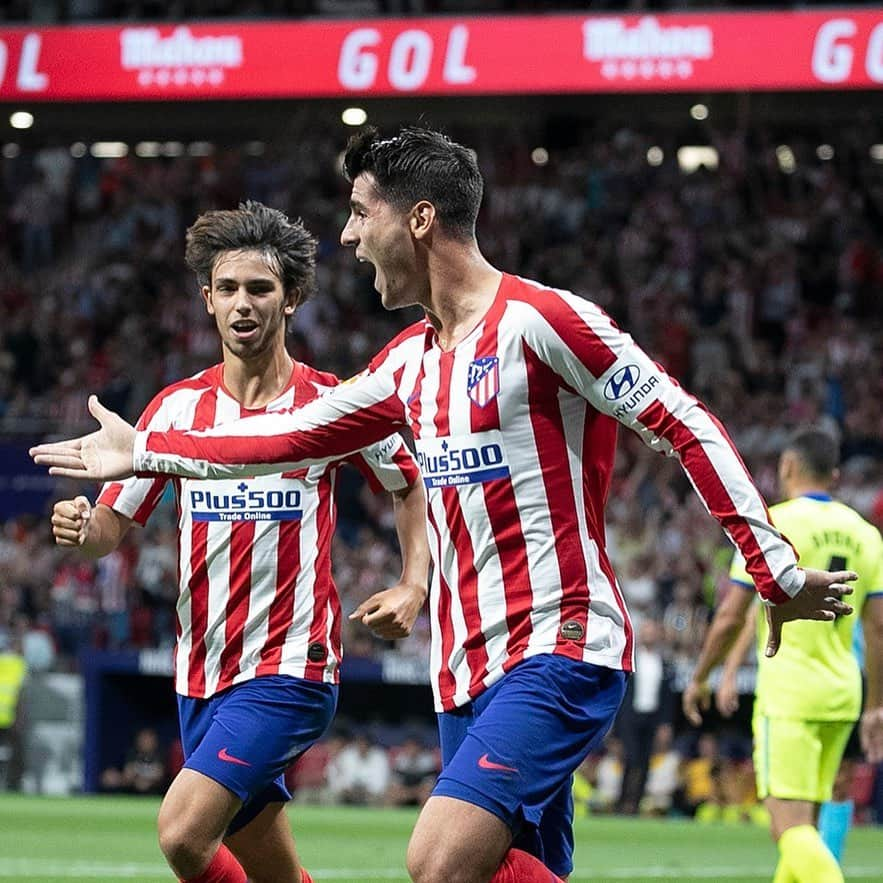 アトレティコ・マドリードさんのインスタグラム写真 - (アトレティコ・マドリードInstagram)「➕3️⃣🔴⚪️ ¡Vamooooos! 💪🏼🔝 #AúpaAtleti #AtletiGetafe」8月19日 7時12分 - atleticodemadrid