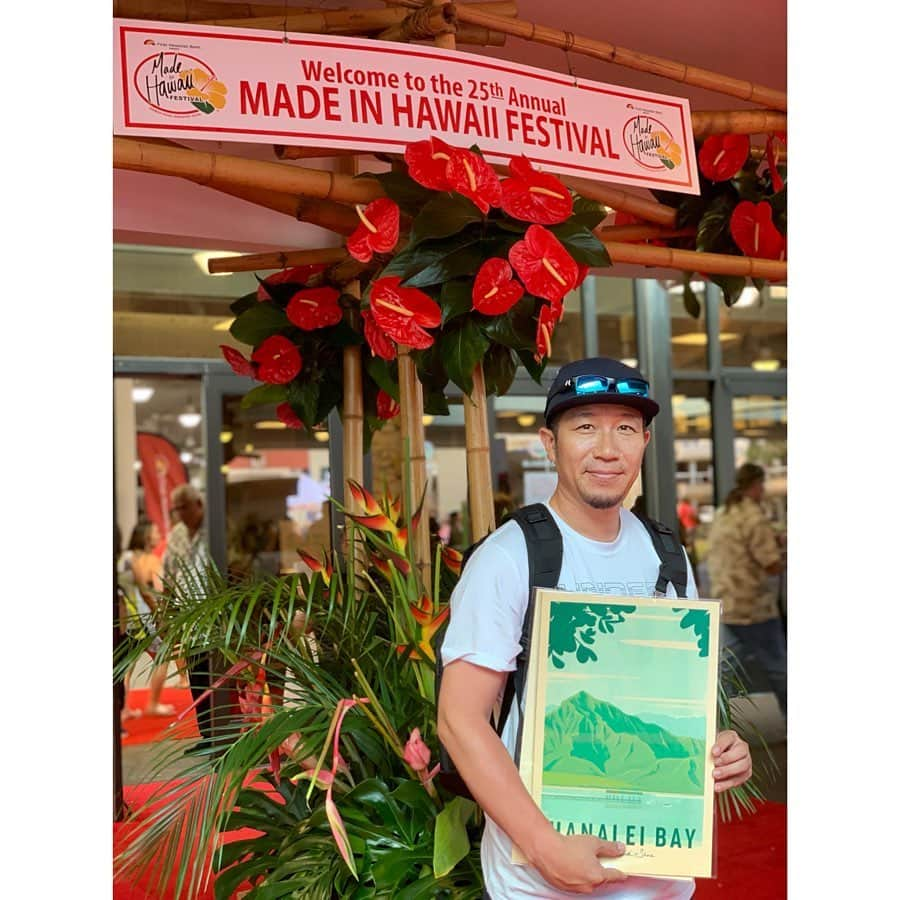 多村仁志さんのインスタグラム写真 - (多村仁志Instagram)「#MadeinHawaiiFestival ・ First Hawaiian Bank Presents the 2019 Made in Hawaii Festival produced by The Hawaii Food Industry Association ・ 8/16～18 A 3-day showcase of "Made in Hawaii" products, including food, books, art, gifts, fashions, plants, crafts, produce and more.  Plus cooking demonstrations and ongoing entertainment. ・ #🖼🌺 in #hawaii」8月19日 7時58分 - hit_tamu