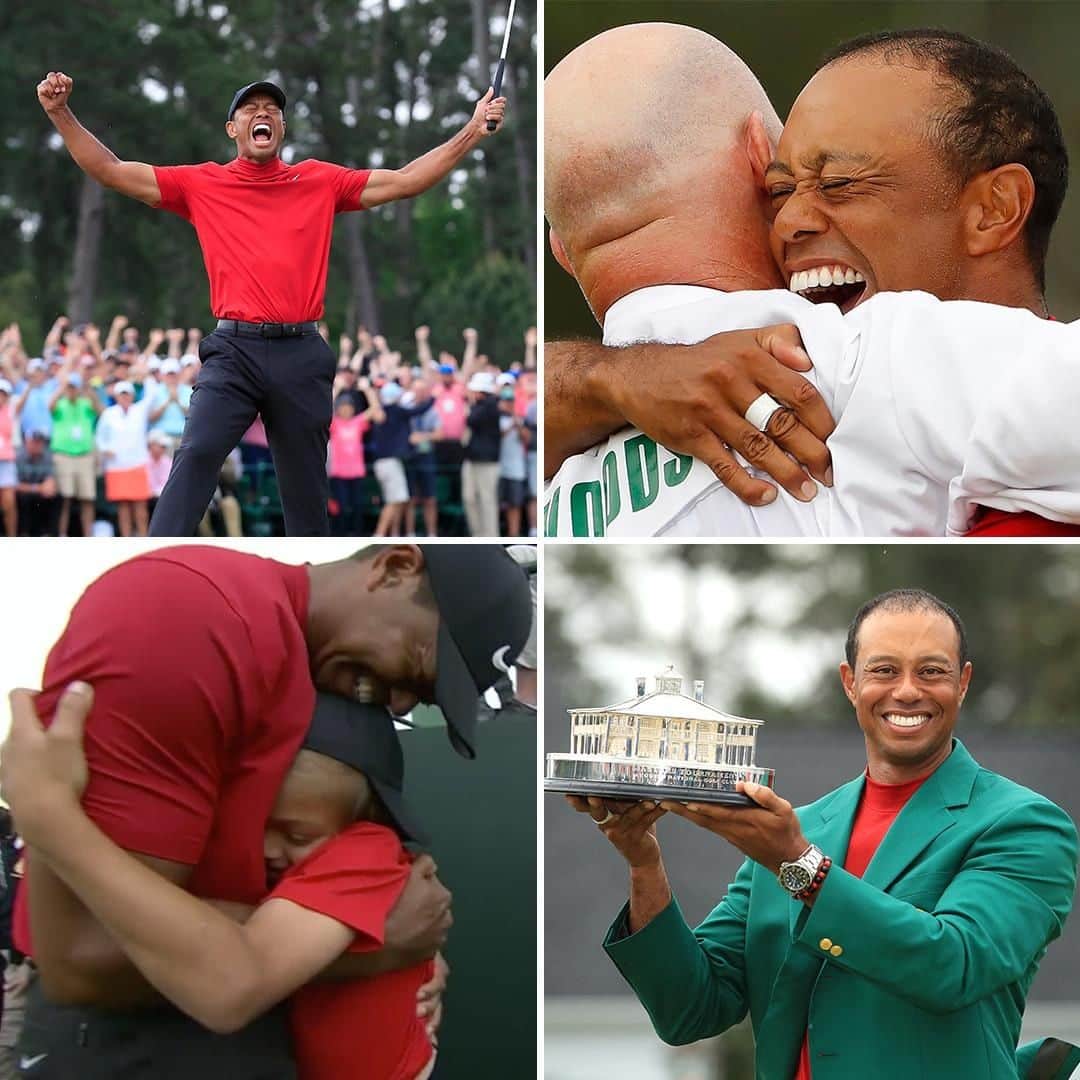 espnさんのインスタグラム写真 - (espnInstagram)「Tiger's season may be over, but his Masters victory gave us one of the best moments of the year 👏」8月19日 8時12分 - espn