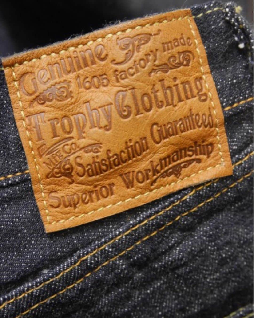 Denimioさんのインスタグラム写真 - (DenimioInstagram)「Every jeans you own should be like a trophy. #trophyclothing take that quite literally. Maybe that is why their jeans are that good」8月19日 18時59分 - denimio_shop
