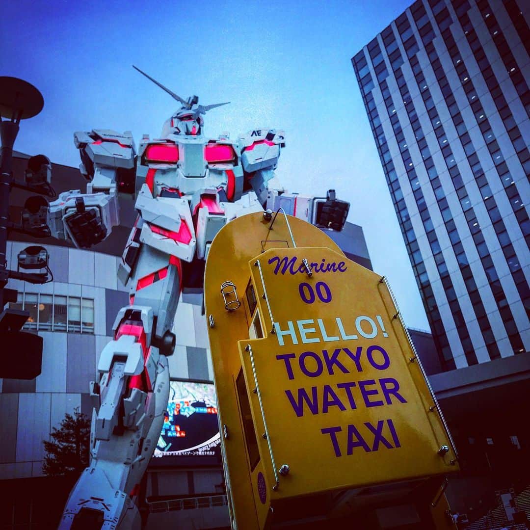 TOKYO WATER TAXIさんのインスタグラム写真 - (TOKYO WATER TAXIInstagram)「ガンダム×TOKYO WATER TAXI ＠ODAIBA  #gandam  #tokyowatertaxi  #odaiba #tokyo」8月19日 20時05分 - tokyowatertaxi