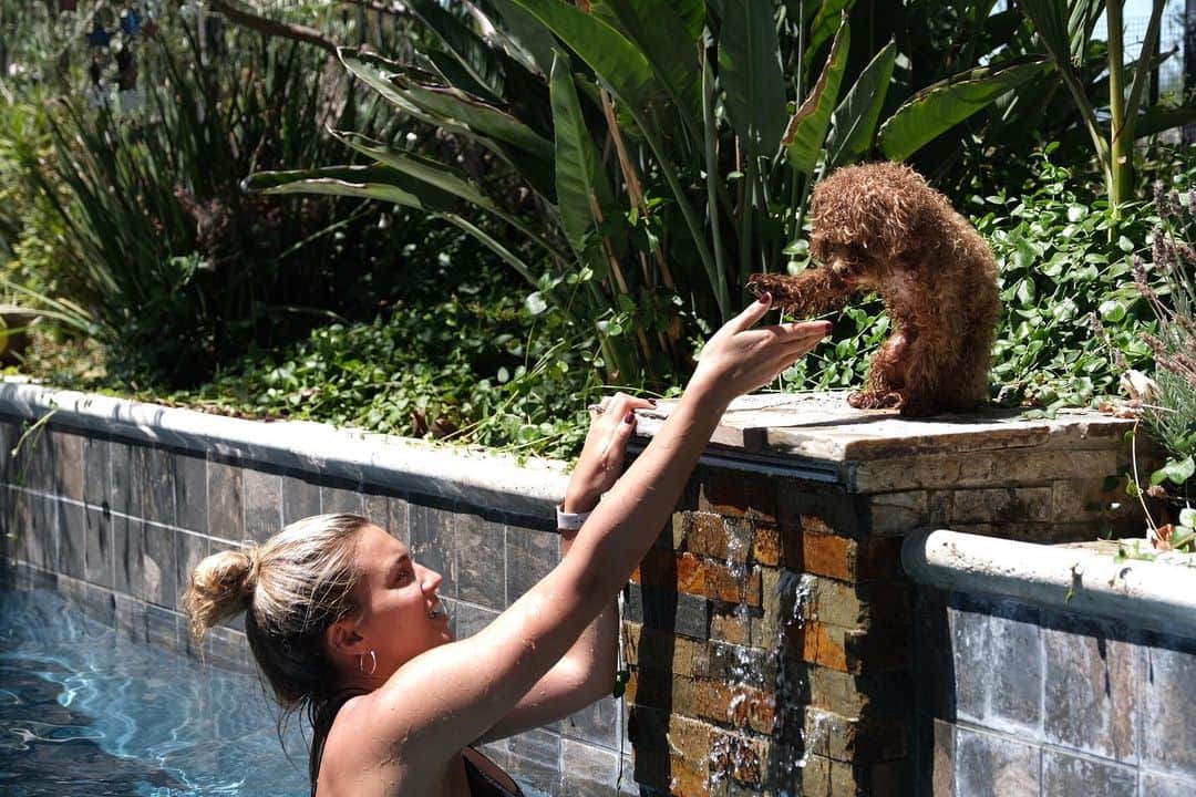 トーライ・ケリーのインスタグラム：「i’ve missed him & our secret handshakes🥰」