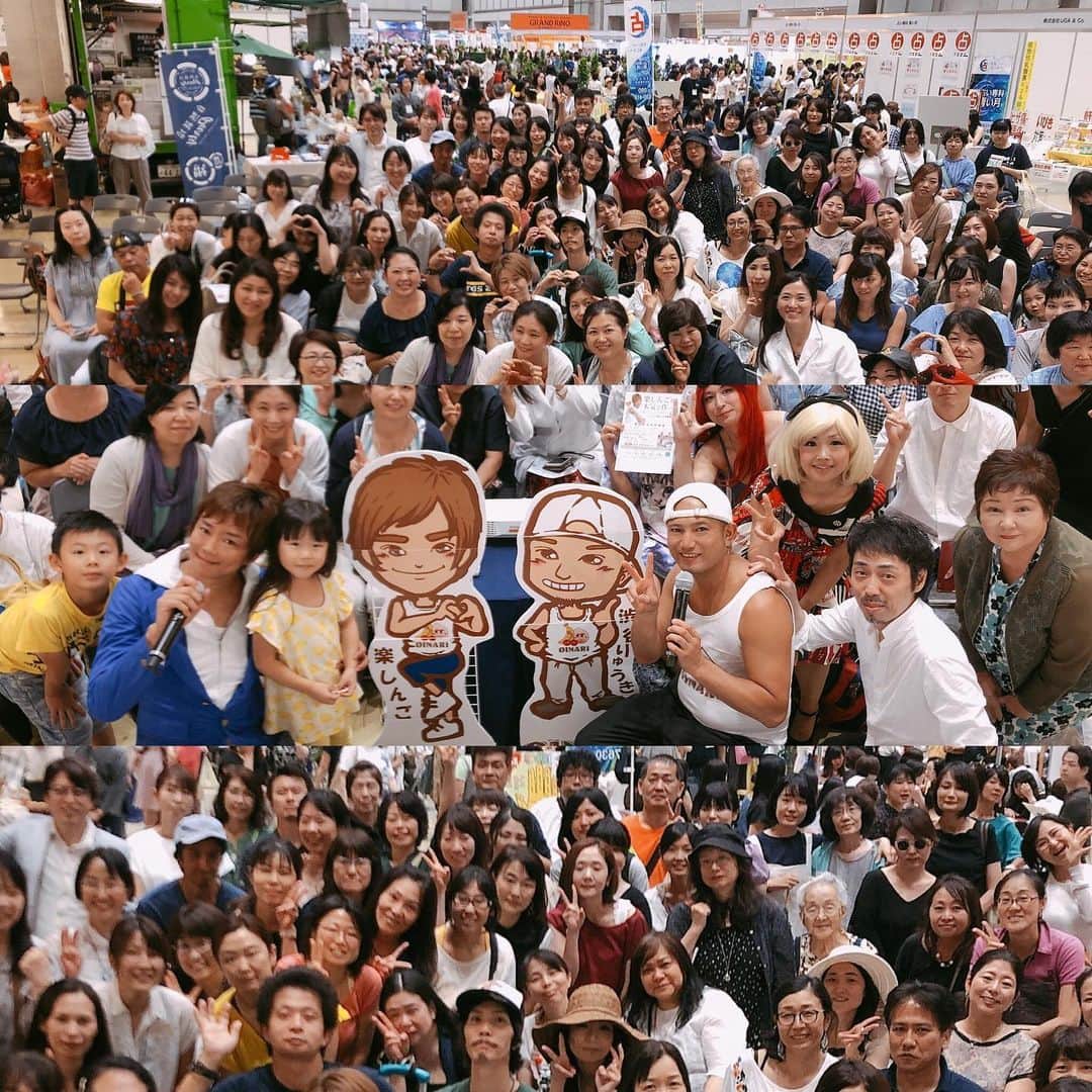 のインスタグラム：「#癒しフェア東京 #楽しんごトークショー #大盛況 #整体講座 #オペラ歌唱 #漫才 #渋谷りゅうき #絵本作家ともみ」
