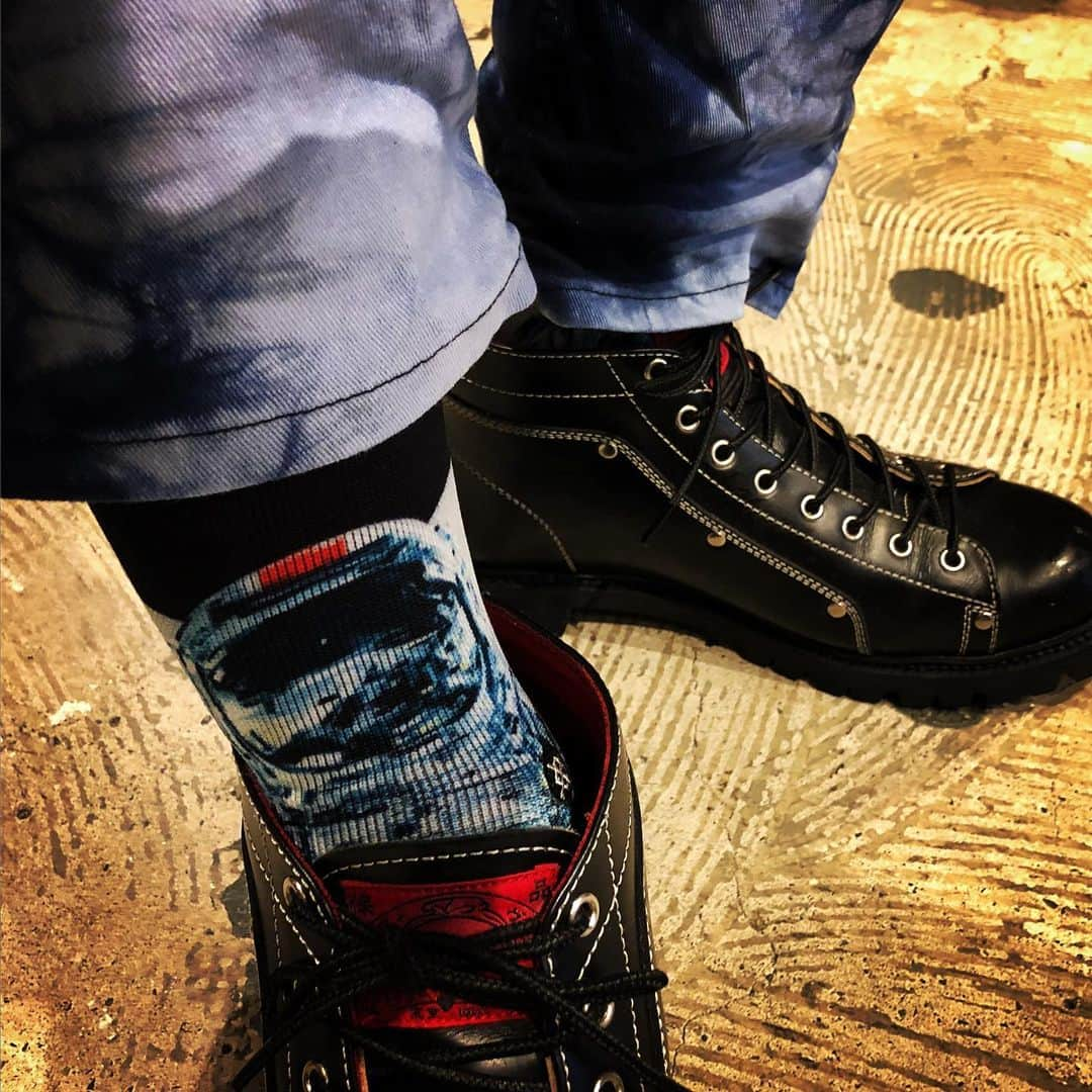 鈴木みのるさんのインスタグラム写真 - (鈴木みのるInstagram)「Today's STANCE  #stancesocks  #stance_japan  足元だけでも涼しさ演出。あ、ブーツが暑い。。」8月19日 15時48分 - suzuki.d.minoru