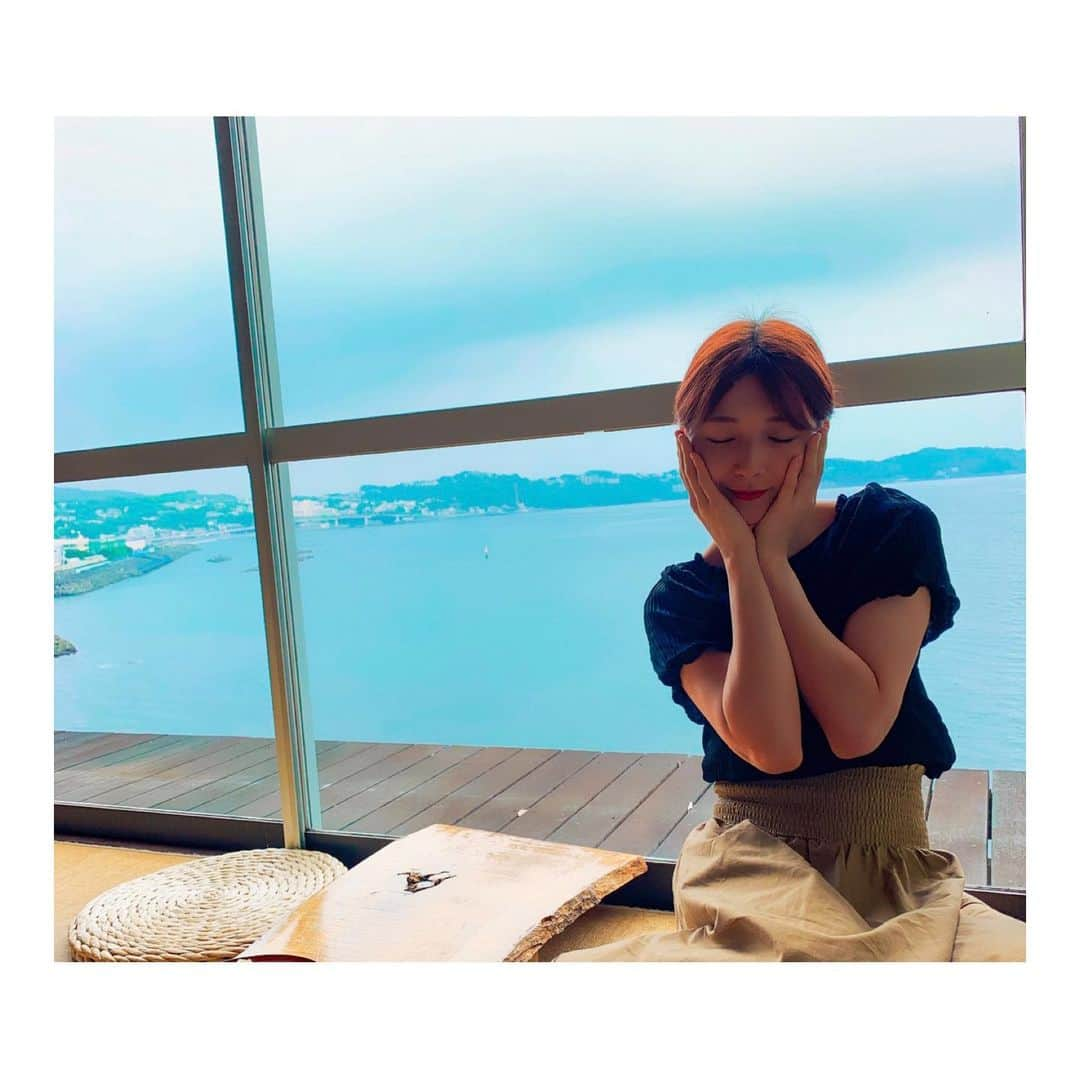 森咲樹さんのインスタグラム写真 - (森咲樹Instagram)「弟に連れてってもらったよ🍴🌸﻿ ﻿ #atami #熱海 #麦とろ童子 #熱海ランチ #いくらとろろ丼 #sea #mer #déjeuner #アプガ #uugirl #upupgirlskakkokari #idol #idol #chanteuse #danseuse」8月19日 16時02分 - mori_saki_official