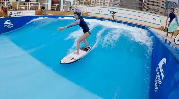 寺村美穂さんのインスタグラム写真 - (寺村美穂Instagram)「#20190819  #active ！！🧗🏻‍♀️🏄‍♀️🌊❤️ 全部たのしすぎたー！！！ ずっとやってみたいと 思っていたサーフィン🏄‍♀️✨ とりあえずまた行きたい。笑 上達したい。最高でした。 夏休みって感じ😍🌻 笑 #脚がくがく #全身筋肉痛  #身体動かすのやっぱり好き  @citywave.tokyo  @tondemi_namco  @sakko.0420  @akari1216k」8月19日 16時28分 - teramipooo