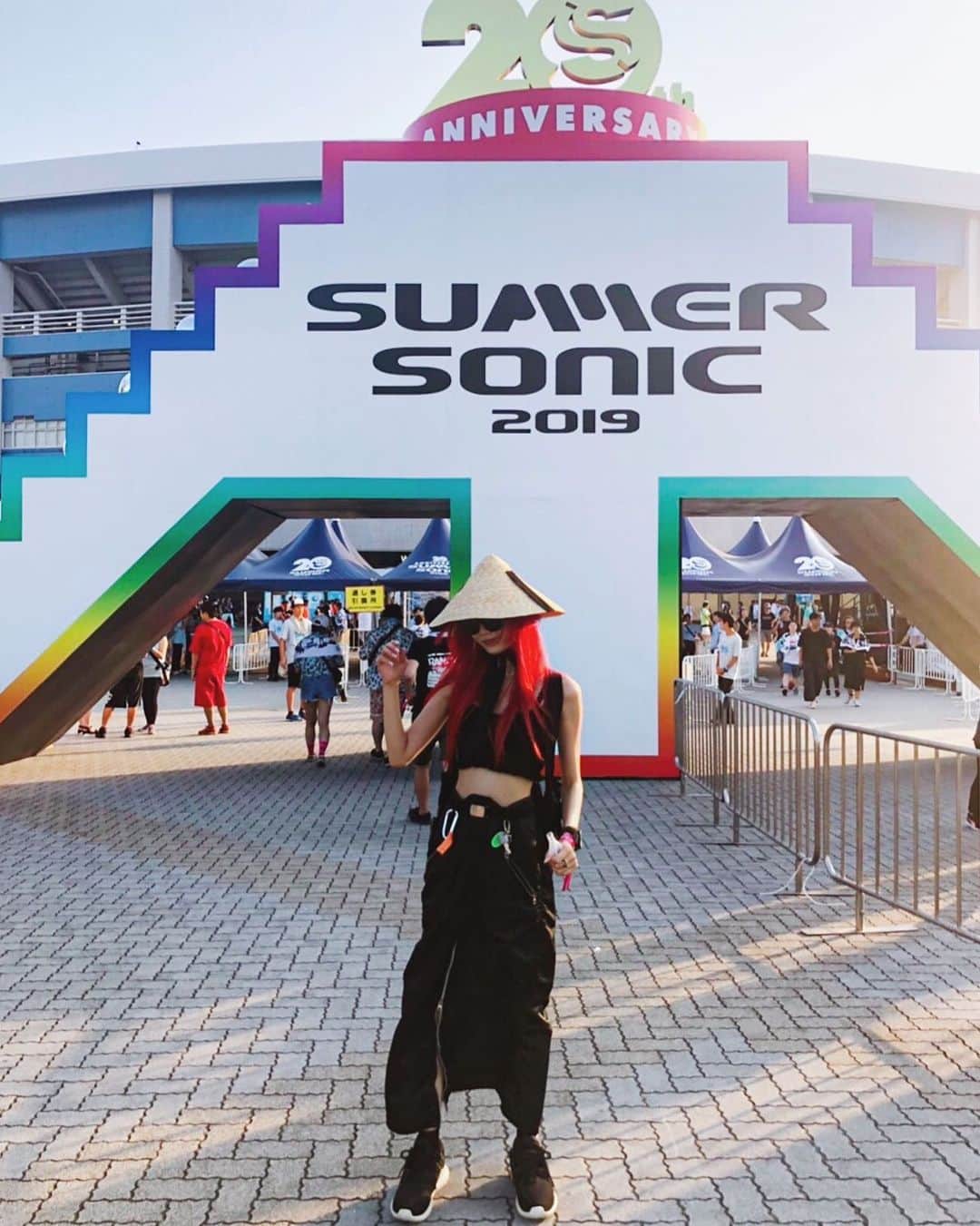 si ouxのインスタグラム：「私のサマソニスタイル﻿ ﻿ photo @siva0516 ﻿ ﻿ #サマソニ﻿ #summersonic #summersonic2019」