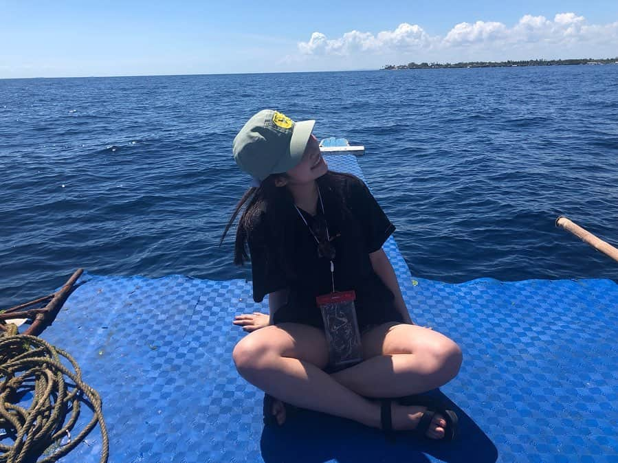 石井美音奈さんのインスタグラム写真 - (石井美音奈Instagram)「Philippines sea 🇵🇭 #philippines #cebu#留学 #留学生活 #フィリピン」8月19日 17時00分 - mionaishii