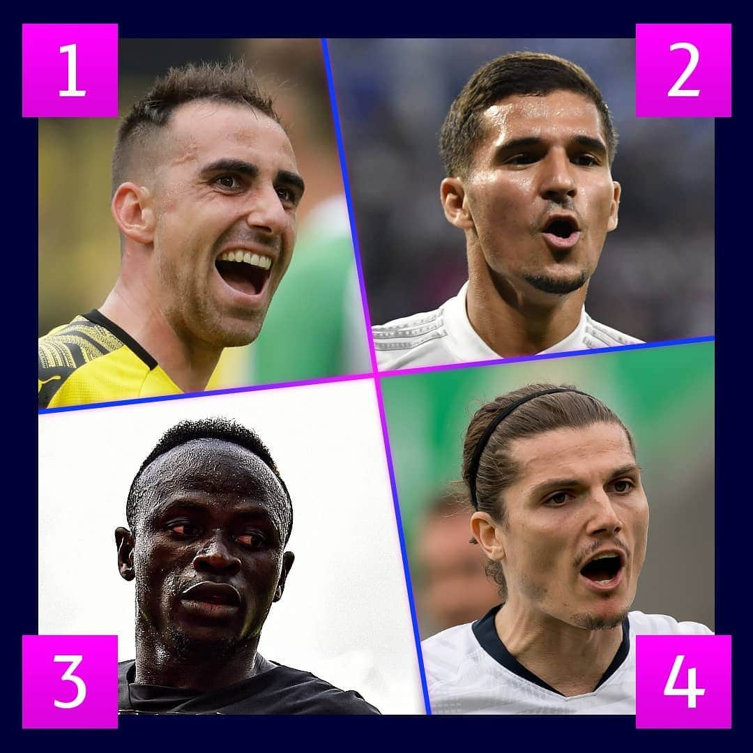 UEFAチャンピオンズリーグさんのインスタグラム写真 - (UEFAチャンピオンズリーグInstagram)「Which #UCL star had the best weekend? 🧐⁣ ⁣ 1 Alcácer 2️⃣⚽ 1️⃣🅰️⁣ 2 Aouar 1️⃣⚽ 2️⃣🅰️⁣ 3 Mané 1️⃣⚽ 1️⃣🅰️⁣ 4 Sabitzer 1️⃣⚽ 3️⃣🅰️」8月19日 17時42分 - championsleague