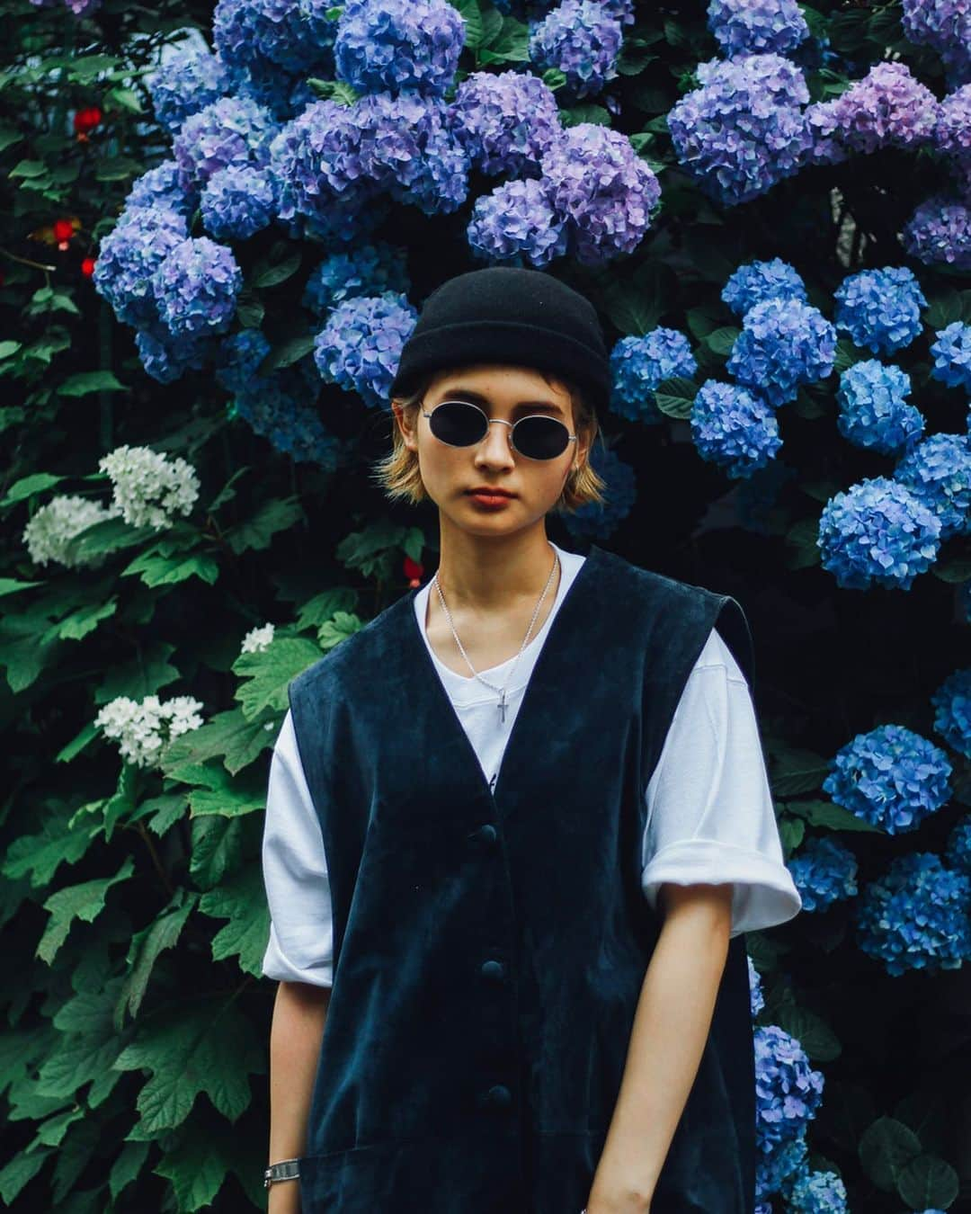 Fashionsnap.comさんのインスタグラム写真 - (Fashionsnap.comInstagram)「【#スナップ_fs】 Name アユウ  Vest #FREAKSSTORE Cap #NUMERALS Eyewear #HARE Ring #KensSCRATCH  #fashionsnap #fashionsnap_women」8月19日 18時31分 - fashionsnapcom