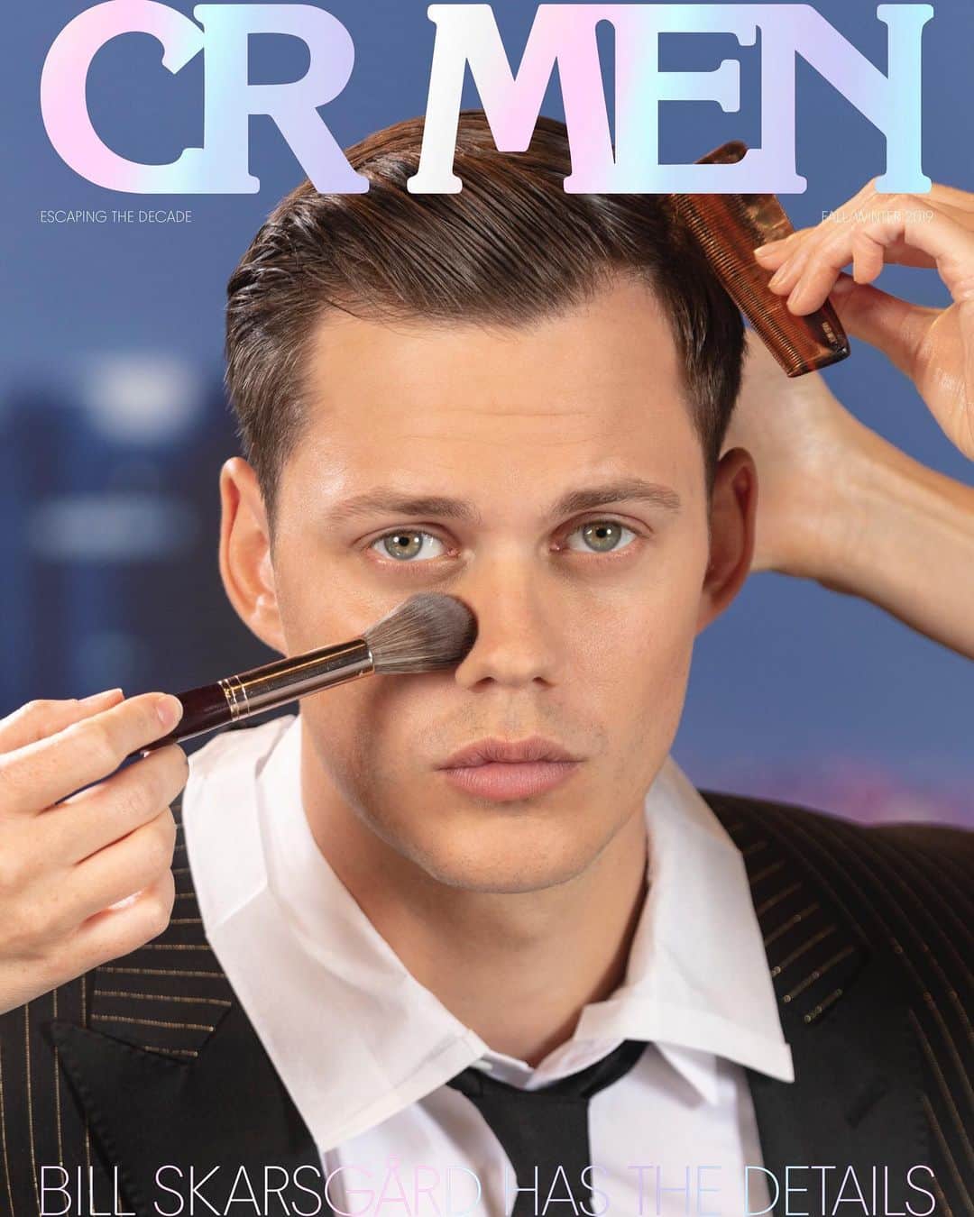 Just Jaredさんのインスタグラム写真 - (Just JaredInstagram)「Bill Skarsgard, who plays Pennywise the Clown in @itmovieofficial, is on the cover of @crmensbook! Check out more from his feature on Just Jared now.  #BillSkarsgard Photo: Chris Maggio」8月20日 4時14分 - justjared