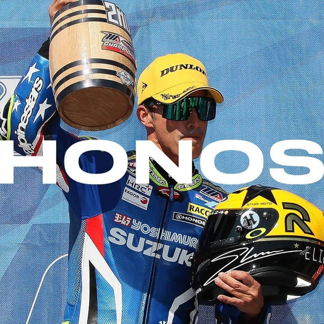 トニ・エリアスさんのインスタグラム写真 - (トニ・エリアスInstagram)「#Repost @wearehonos ・・・ CHEERS TO MORE PODIUM CELEBRATIONS 🏴 . . ROUND 8, SOON. . . WE ARE HONOS」8月20日 4時50分 - tonielias24