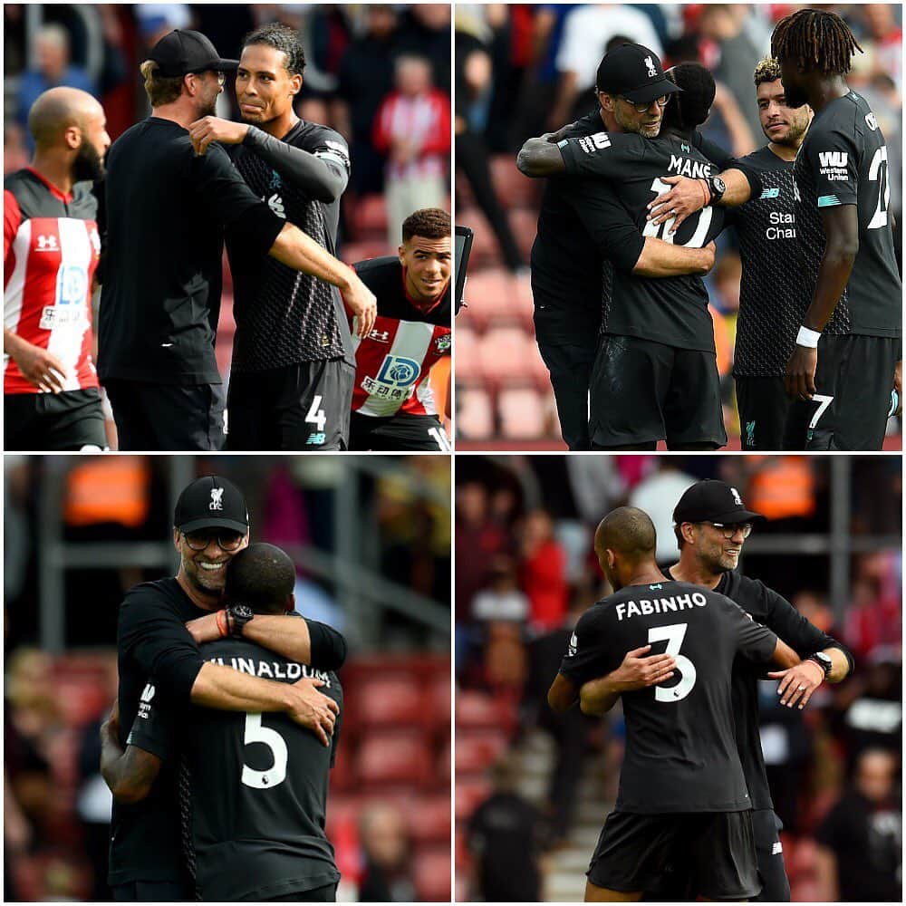 リヴァプールFCさんのインスタグラム写真 - (リヴァプールFCInstagram)「The boss 🙌 It was Klopp hugs all round on Saturday 🤗 #LFC #LiverpoolFC #Klopp」8月20日 5時22分 - liverpoolfc