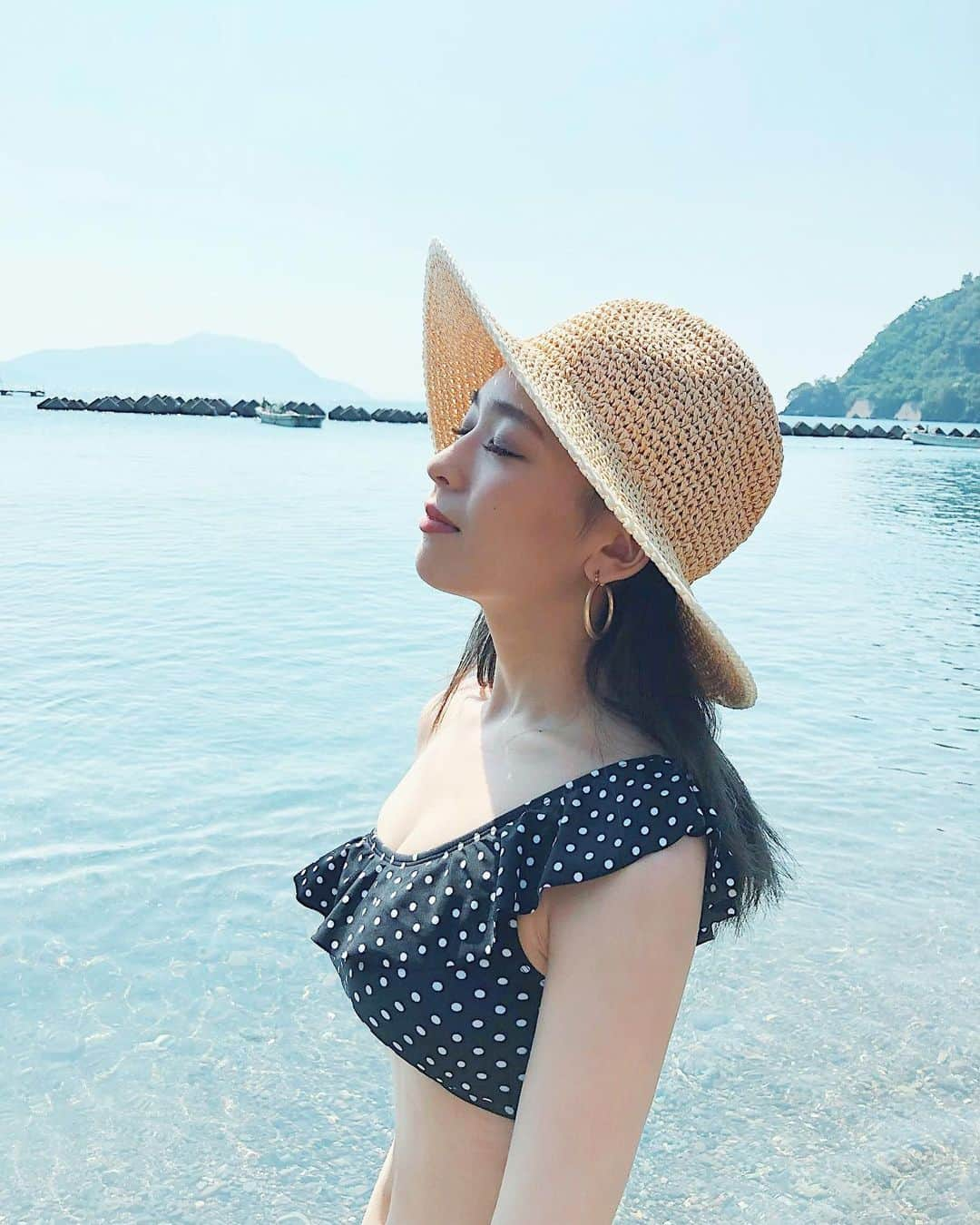 古川貴絵さんのインスタグラム写真 - (古川貴絵Instagram)「夏満喫したな〜♡ 毎年家族で来れてる。幸せ😂 #海」8月19日 20時25分 - _kiegram