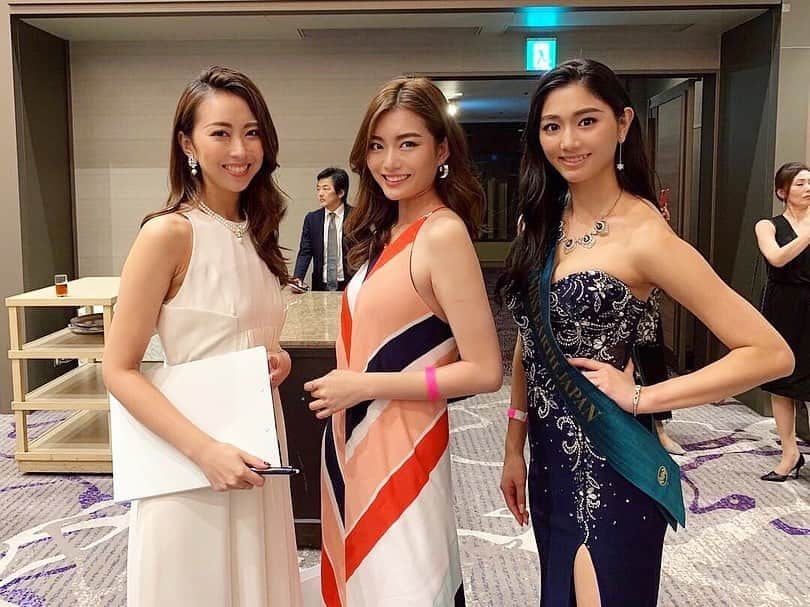 蜂谷晏海さんのインスタグラム写真 蜂谷晏海instagram いつも完璧な司会を務める 山田真衣さんと 17年ミスアース日本代表の斎藤恭世ちゃん Missearthjapan Missearth ミスアースジャパン ミスアース 8月19日 時33分 Hachiyaami