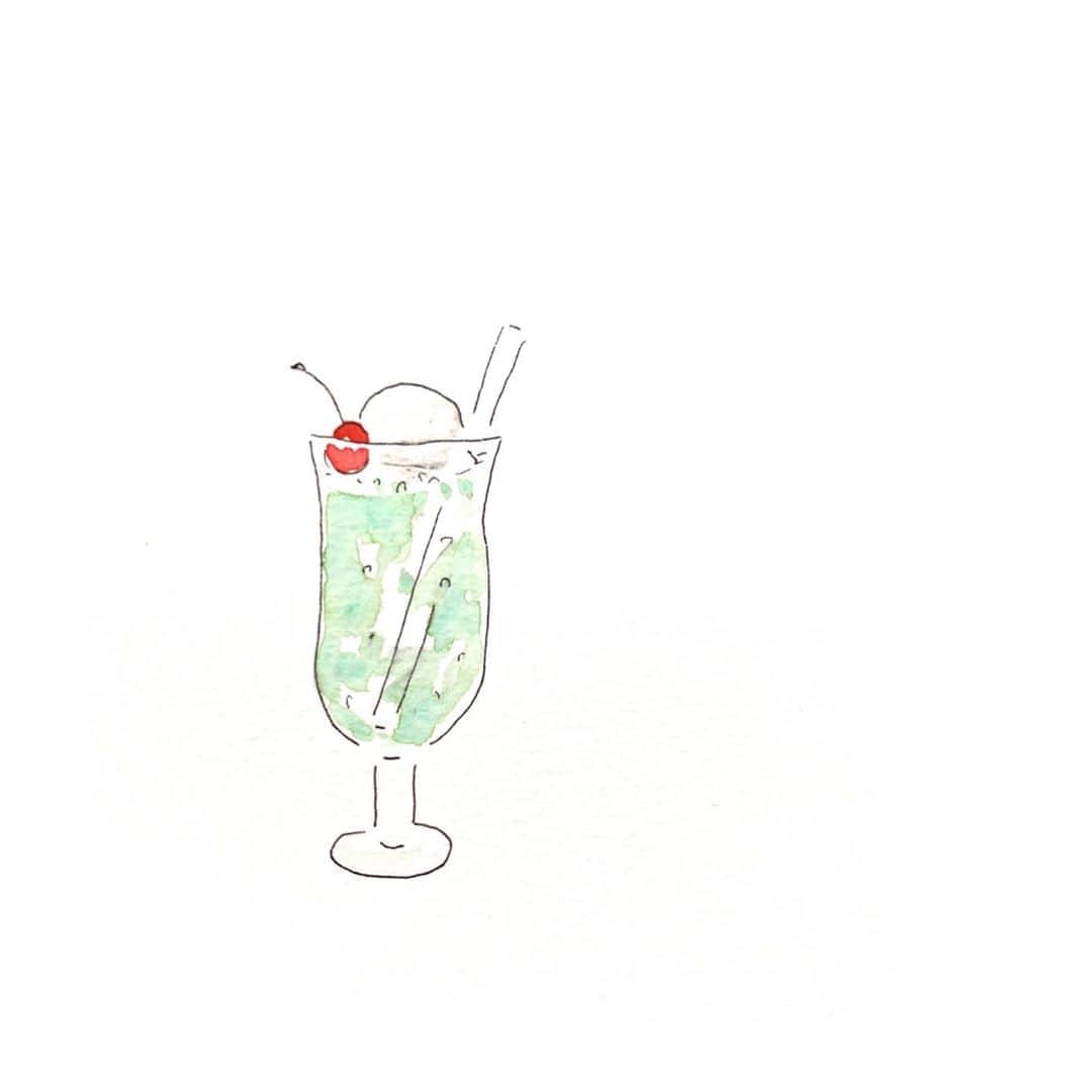 ハルペイさんのインスタグラム写真 ハルペイinstagram 残暑にクリームソーダ 残暑 クリームソーダ Harupei Doodle Draw Drawing Illustrator Illustration Japan 絵 雑貨 湘南 イラスト イラストレーター ゆるいイラスト ゆるい ゆるかわ 茅ヶ崎 食べ物