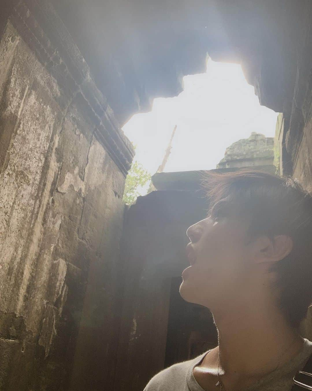 玉元風海人さんのインスタグラム写真 - (玉元風海人Instagram)「神秘的だね！  its nature power  #cambodia #siemreap #taprhom #angkorthom #travel #traveldiary」8月19日 20時45分 - tamamon_haha_gram