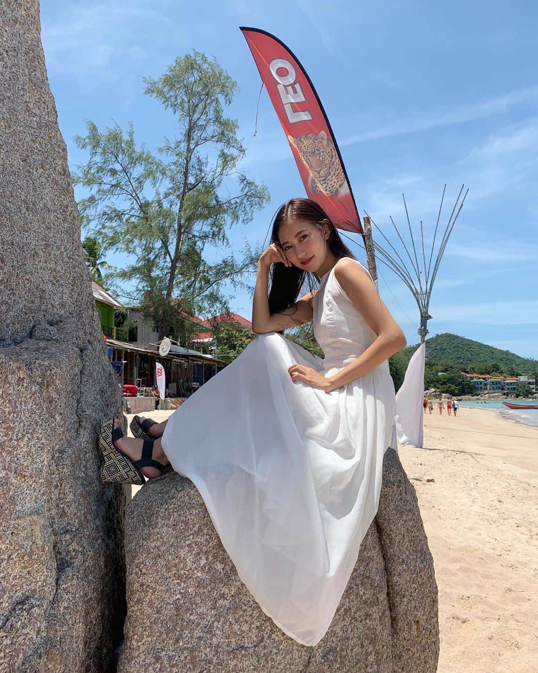 片山夏実のインスタグラム：「海へ対する愛が深まった💗 . . . #kohtao #Thailand #natsumijourney  #タイ #タオ島」