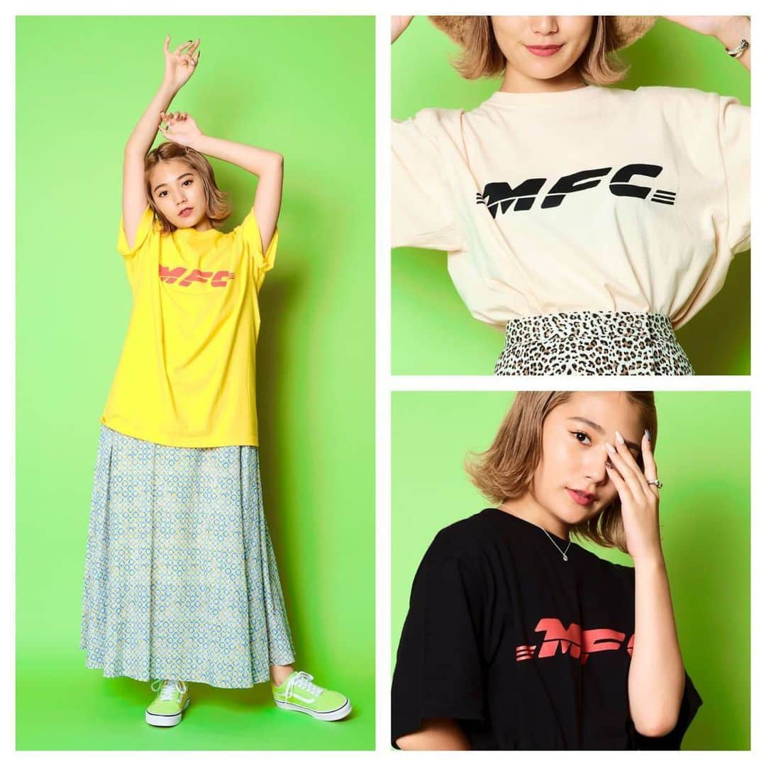 浪花ほのかさんのインスタグラム写真 - (浪花ほのかInstagram)「、 、 、  @freaksstore_official  @mfc_store  MFCさんのTシャツのイメージモデルさんをやらせて頂きました✨  8月21日(水)12:00〜 FREAK'S STORE ONLINE、ZOZOTOWNにて先行予約開始！！！！😍 皆さんお揃いにしましょう🧡🧡」8月19日 21時04分 - hnoa_z