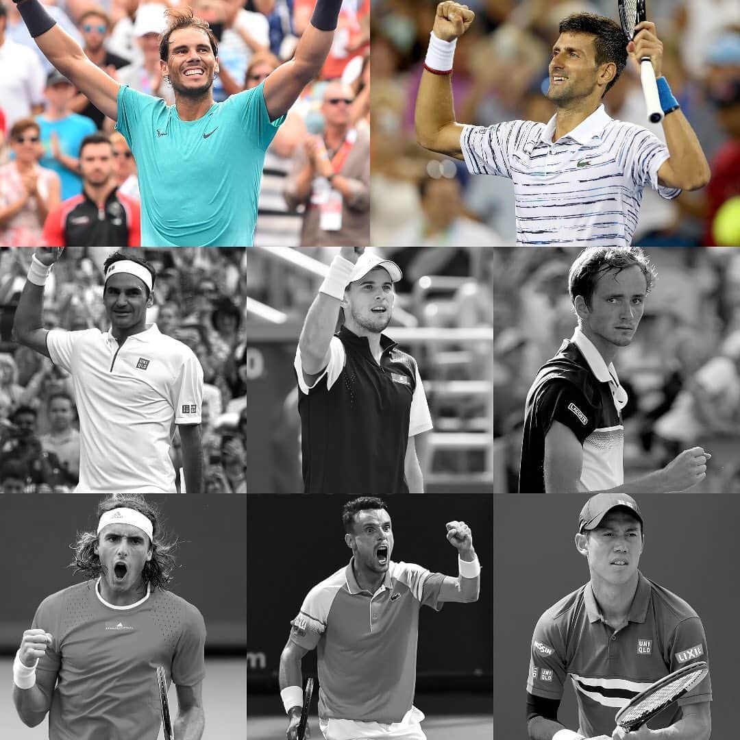 ATP World Tourさんのインスタグラム写真 - (ATP World TourInstagram)「The top 8 in the Race to #London 👊 Who would you like to see at November’s #NittoATPFinals?」8月19日 23時16分 - atptour