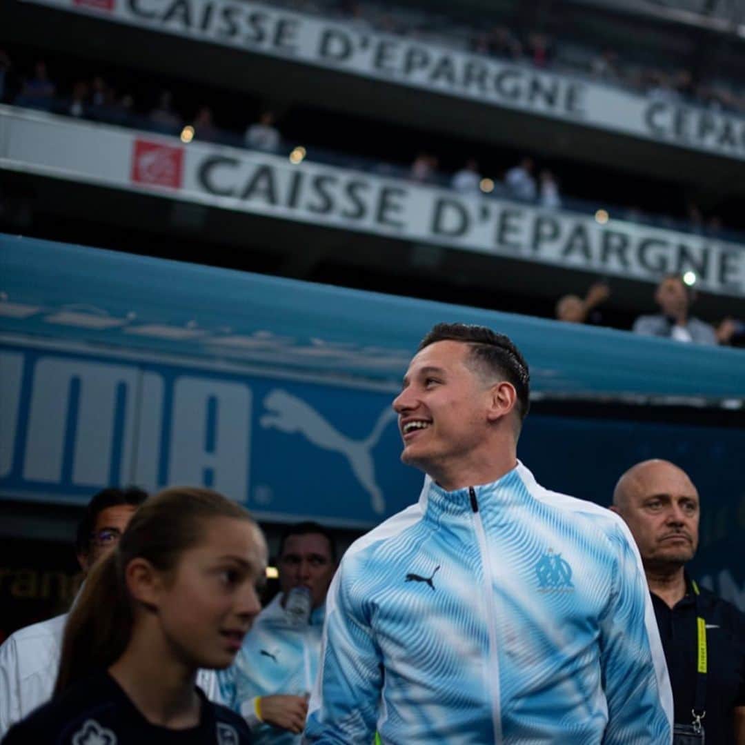 フロリアン・トヴァンのインスタグラム：「📸 @olympiquedemarseille」